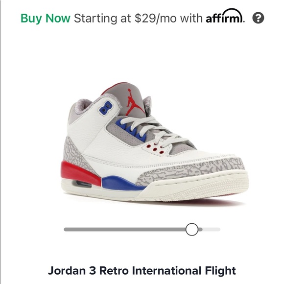 Jordan 3 retro international flight custom - Picture 2 of 5